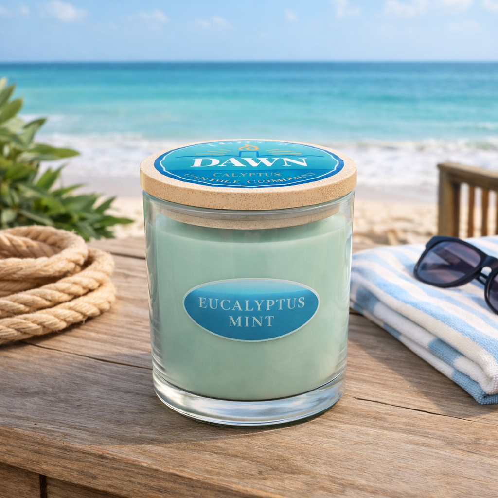 Eucalyptus Mint - 4 oz. glass jar (3.25 oz. net wt.)