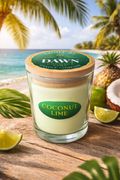 Coconut Lime - 7 oz. glass jar (5.5 net wt.)