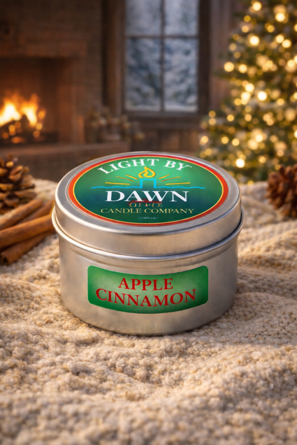 Apple Cinnamon - 4 oz. tin (3.25 oz. net wt.) (Copy)