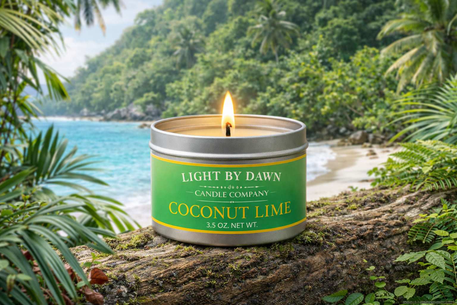 Coconut Lime - 4 oz. tin (3.5 net wt.)