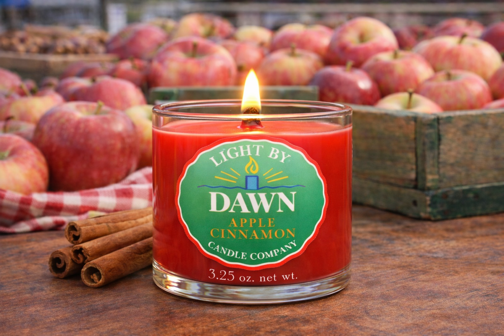 Apple Cinnamon - 4 0z. glass jar w/ lid (3.25 oz. net wt.)